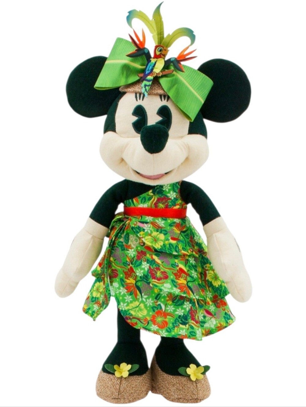 Disney Main Attraction Enchanted Tiki Room Minnie Plush